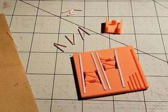 semroc cápsula apollo les montagem da torre de gabarito criador diy modelo foguete a modelagem as ferramentas 3d print model - Mito3D
