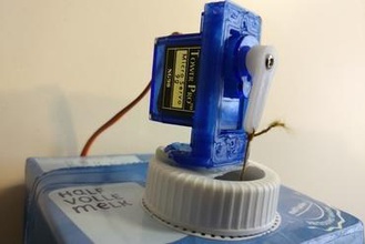 sg90 servo klip milkymonster microbit maker diy motor kodlama microbit101 3d print model - Mito3D