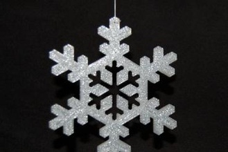 shadowflake floco de neve a arte ornamento natal decoração geometria inverno 3d sombra enfeite árvore 3d print model - Mito3D