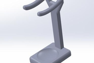 Rasierpinsel-Halter Ihre home die Rasur stand 3d print model - Mito3D