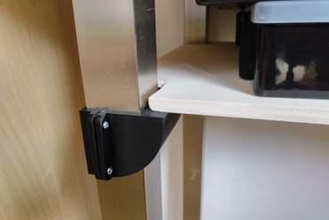raf tutucu masa ayağı ev çalışma tezgahı geliştirme 3d print model - Mito3D