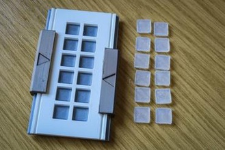 Silikon-pad-Form gadget pad Füße Schimmel Silikon 3d print model - Mito3D