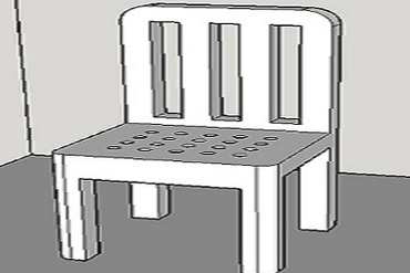 silla sencilla otros 3D print model - Mito3D