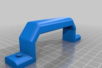 simple cabinet handle For your home 3d print model - Mito3D