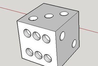 simple dice games 3d print model - Mito3D