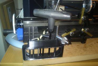 simple easy print tool rack sherline lathe maker diy 3d print model - Mito3D