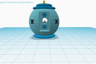 simple frosty contest makingmerry 3d print model - Mito3D