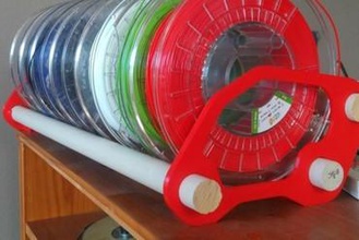 simples spool rack Impressora 3d de peças acessórios 3d print model - Mito3D