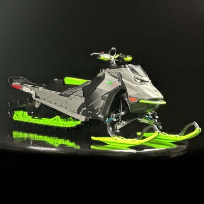 skeeride 2 fun motor easy snowmobile freeride 3d print model - Mito3D