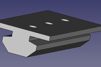 controle deslizante 30 alu perfil noz 8 Criador faça linear guia 3d print model - Mito3D