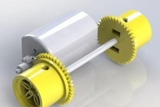slotcar rearaxle gears toys stratos 3d print model - Mito3D