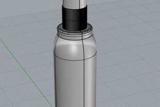 small bottle 1 maker diy smallbottle 3d print model - Mito3D