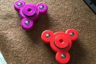 small fidget spinner toys 3d print model - Mito3D