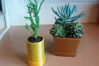 small planter collection your home vase 3d print model - Mito3D