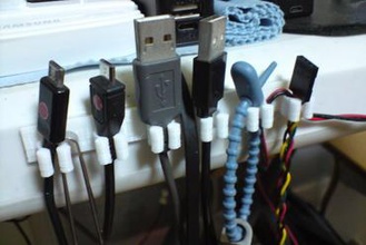 smart-Handy-Kabel-organizer gadget Kabel-organizer Kabel-Halter Kabel-management Kabel-clip smart-Telefon-Kabel-Halter 3d print model - Mito3D
