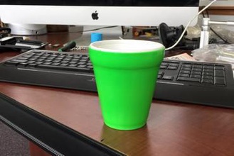 smartcup coffee cup adapter your home drink party styrofoam 3d print model - Mito3D