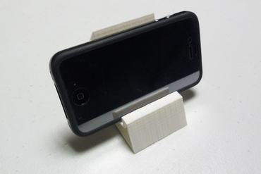 f Tipi stand akıllı telefon gadget dur 3D print model - Mito3D