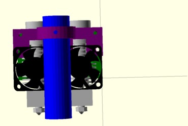 smartrapcore dualhotend 3d-Drucker-Teile-Verbesserungen 3D print model - Mito3D