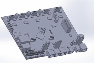 smoothie-board 3d-Drucker-Teile-Verbesserungen smoothie - Elektronik 3d print model - Mito3D
