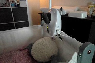 sn z kamera aparatı ev bebek yatak monte edin 3d print model - Mito3D