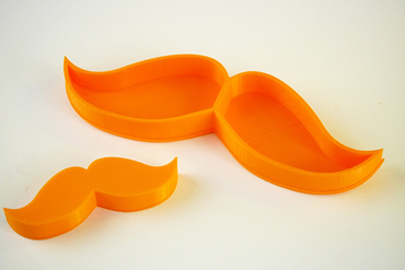 snack 'stasche your home stash box bowl moustache picnic chips crisps summer pla 3D print model - Mito3D