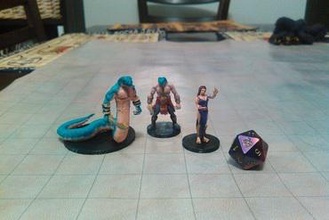 sneeple snake people control everything miniatures yuan ti dnd d&d dungeons dragons & tabletop gaming wargaming steven universe 3d print model - Mito3D