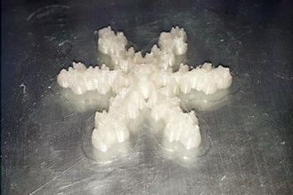 snowflake holiday ornament your home ultimaker 2 3d print model - Mito3D
