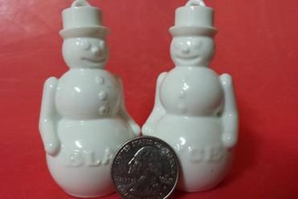 pupazzo di neve ornamento figurine i giocattoli natale figurina 3d print model - Mito3D