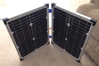güneş paneli menteşeleri ev rv tekne güç taşınabilir pv paneller evrak çantası bağlayıcı 3d print model - Mito3D