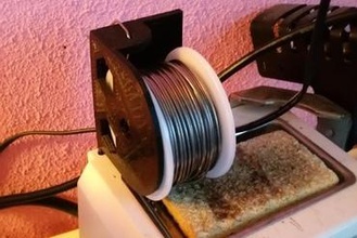 soldadura de soporte bobina fabricante bricolaje la titular 3d print model - Mito3D