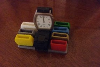 soporte hebillas andere reloj hebilla Halter Uhr Kette cadena Gürtel correa 3d print model - Mito3D