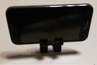 soporte personalizáveis para tel fono m bil gadget 3d print model - Mito3D