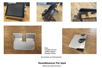 sound bouncer ipad other 3d print model - Mito3D