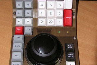 space navigator sockel gadget Tastatur controller 3d-Maus cherry mx 3d print model - Mito3D