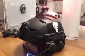spec ops patch moda casco softair campo di battaglia punisher 3d print model - Mito3D