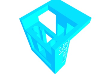 spectroelectrochemical cella nessun elettrodo altri uv-vis elettrochimica spettrofotometria 3D print model - Mito3D