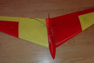 speedy - 3d imprimable rc-planeur aile volante d'autres rc-plan 3d print model - Mito3D