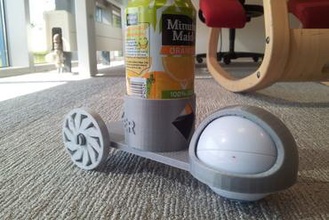 Sphäro canholder Fahrzeug gadget chariot sodacan beercan soda Bier Halter Bildung Bildungs - 3d print model - Mito3D