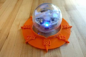 sphero yönlendirme disk eğitim oryantasyon derece yüzük 3d print model - Mito3D