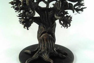spooky scary tree monster miniatures blight dnd d&d dungeons dragons & 3d print model - Mito3D