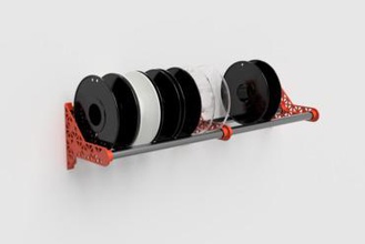 de cola los soportes estante fabricante bricolaje fbastudio la bobina estantes 3d print model - Mito3D