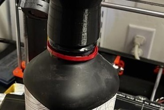 spot resina garrafa funil 3D impressora partes melhorias 3d print model - Mito3D