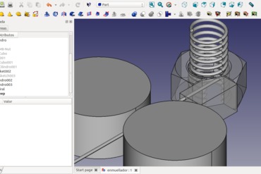 Frühjahr builder Idee freecad-Modell andere Frühling 3D print model - Mito3D