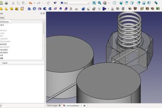 spring builder idea freecad model other 3d print model - Mito3D