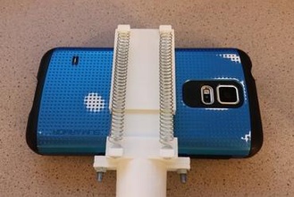 mola de telefone do suporte sua casa funcionais micorphone stand móveis celular modular monte parafusos a primavera úteis 3d print model - Mito3D
