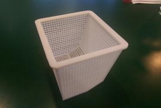 spx1099b front spa skimmer basket your home filter spx1099 3d print model - Mito3D