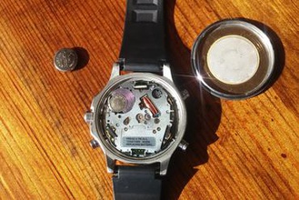 sr927sw sr66 battery adapter gadget watch freecad 3d print model - Mito3D