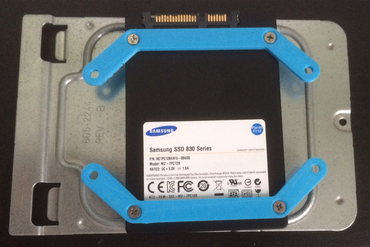 ssd 2 5 3 adaptör 3d yazıcı donanımları parçaları powermac 25 35 hdd adaptörü sürücü transfere konu dell hp lenovo 3D print model - Mito3D