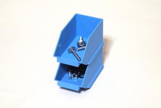 stapelbare box 50mm maker diy stapelbar 3d print model - Mito3D