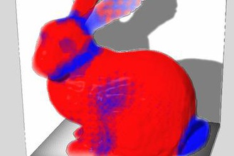 stanford bunny voxel modello l'istruzione coniglietto volumetrica 3d print model - Mito3D